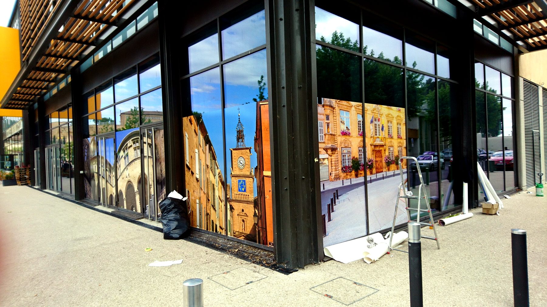 Adhésif vitrine — 150_adhesif-vitrine-photo-ville