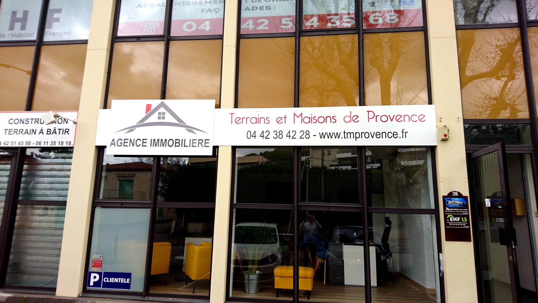 Enseigne dibond — 168_panneau-icredit-agence-immobiliere