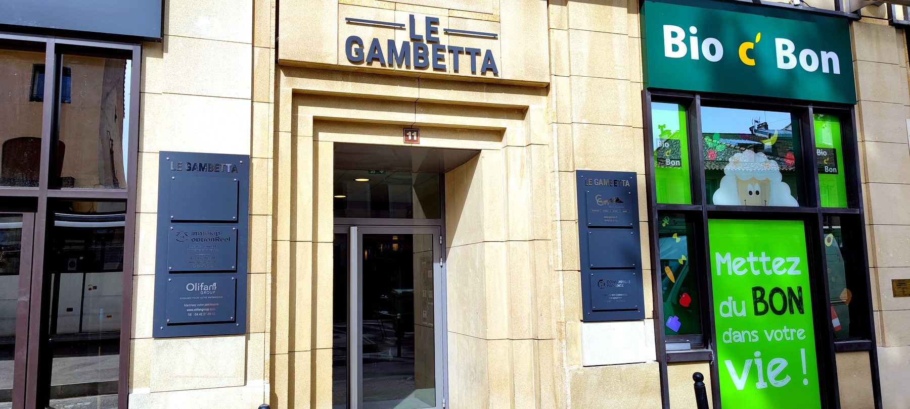 Enseigne relief — 277_enseigne-relief-gambetta-bio-bon