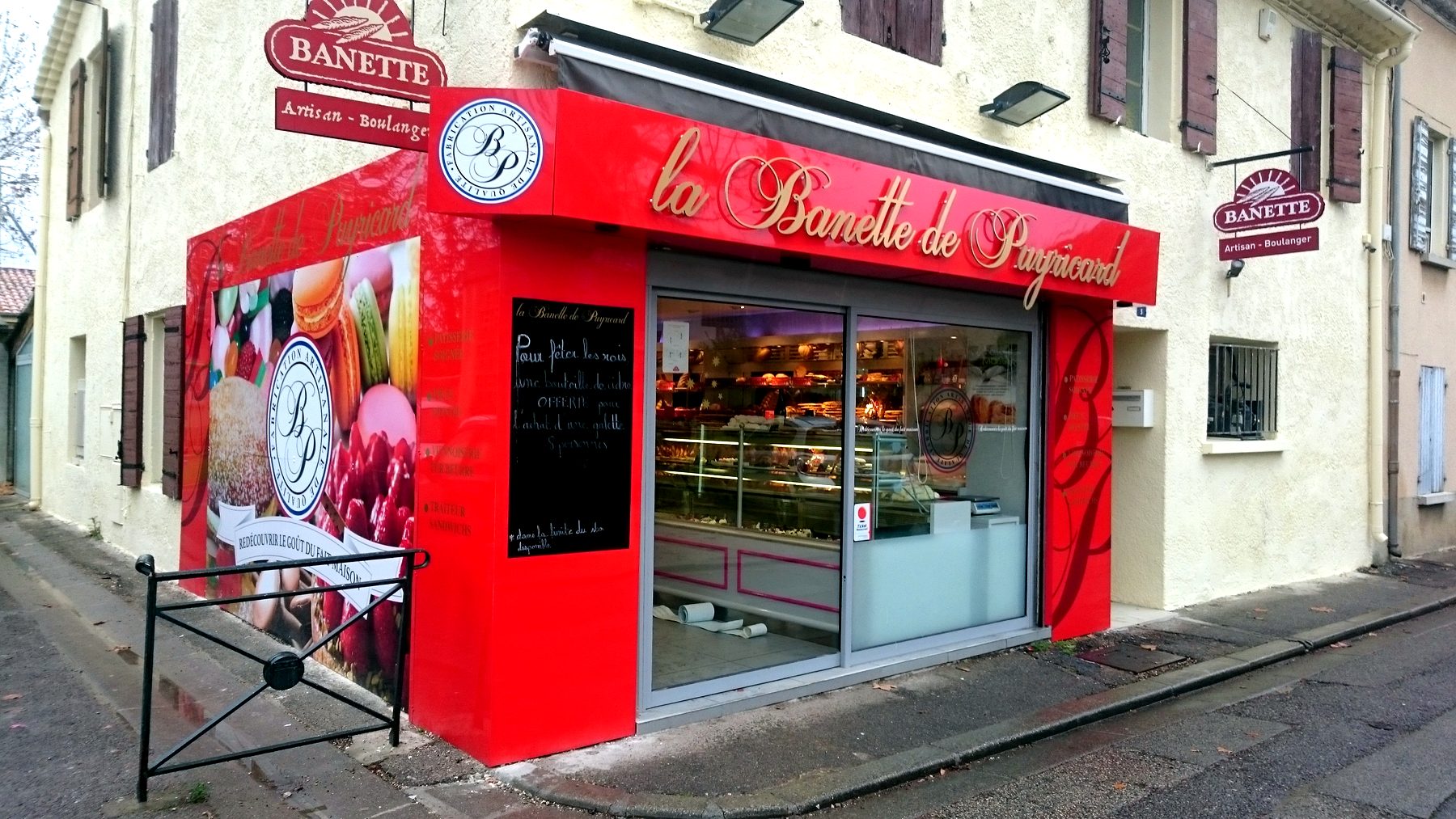 Habillage façade — 041_adhesif-vitrine-boulangerie
